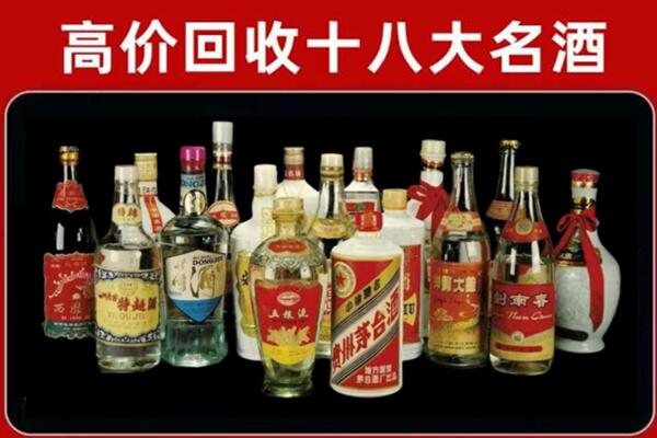 龙门回收铁盖茅台酒